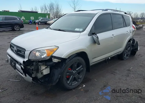 2007 Toyota Rav4 Sport V6 из США, поврежденный, VIN JTMBK32V876024230
